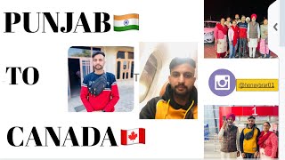 PUNJAB TO CANADA || INTERNATIONAL STUDENT || EMOTIONAL JOURNEY🥹 ||STUDENT VISA || HONEY BRAR ||