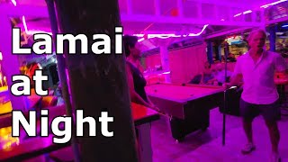 Koh Samui: Lamai Beach at Night