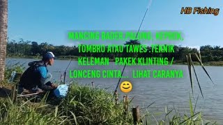 Blitar's Most Beautiful Fishing Spot # 1 Jegu Blitar Dam