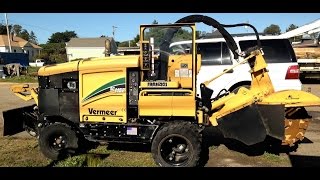 2011 Vermeer SC1152 Self-Propelled Stump Grinder demo