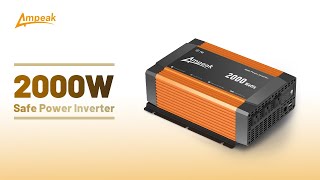 New Ampeak 2000w power inverter with LED display