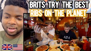 Brit Reacts To BRITS TRY TENNESSEE RIBS FOR THE FIRST TIME!