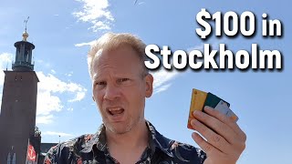 What Does $100 Get You in Stockholm? | Sweden Travel Budget