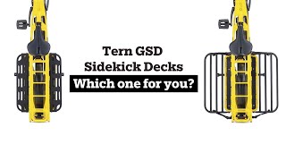 Passenger & Cargo Decks for the Tern GSD: Lower vs Wide vs Doublewide Decks, which one is for you?