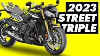 New 2023 Triumph Street Triple Lineup Announced! (R, RS & moto2 Edition)