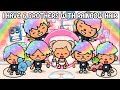 I Have 6 Brothers With Rainbow Hair 🌈 | Toca Boca | Toca Life World | Part 1