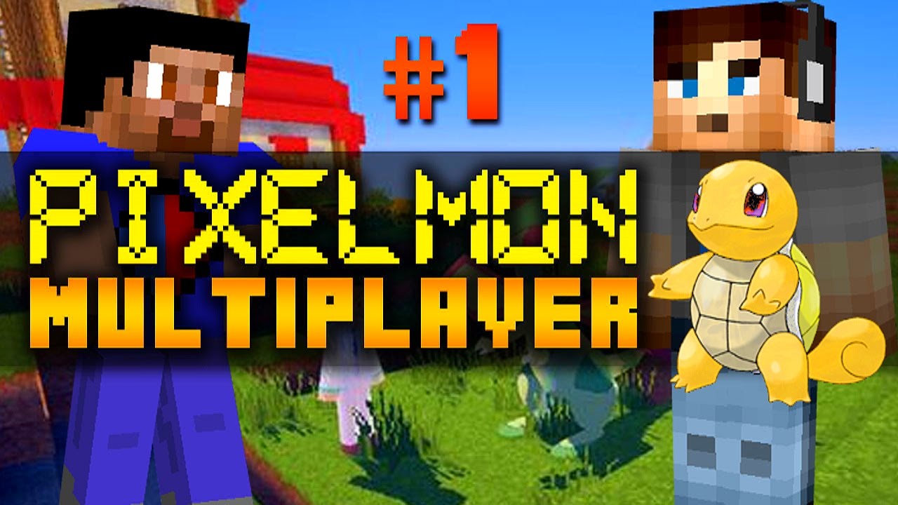 Minecraft Mods PIXELMON MULTIPLAYER - PIXELTOWN #1 With Vikkstar & Ali ...