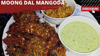 MOONG DAAL MANGODE | MANGODE RECIPE | THE TASTE OF BHOPAL