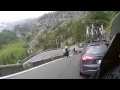 Motorkář upadl. Stelvio