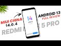 Android 13 | MIUI 14.0.4 China Stable For Redmi Note 5 Pro | Smooth Rom | Full Detailed Review