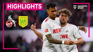 1. FC Köln - FC Nantes | Highlights Testspiel | MAGENTA SPORT