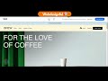 wix coffee shop website templates webdesignful