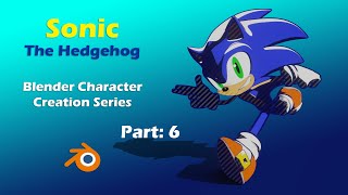Beginners Tutorial: Modeling Sonic The Hedgehog In Blender Part: 6 Modeling The Face Cont.