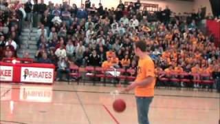 Cousins Subs Half Court Shot Contest at Pewaukee High School