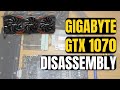 Gigabyte GTX 1070 G1 Gaming Disassembly Parts Teardown