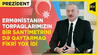 Ermənistan faktiki olaraq bölgə üçün bir təhdid mənbəyidir | Prezident İlham Əliyev