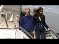 Prince William and Kate touchdown in Auckland