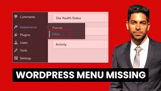 WordPress Menu Not Showing Under Appearance (Fixed)