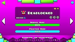 Geometry Dash - Deadlocked 100% Complete / No Coins
