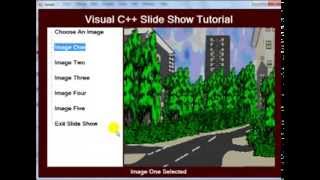 Visual C++ Tutorial - How To Create A Slide Show Using TreeView