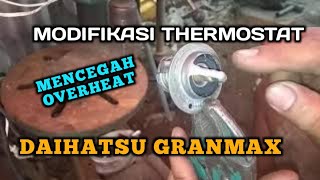 Modifikasi Thermostat pada mesin grandmax