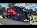 Best Trash: Fast Freightliner M2 McNeilus Rear Loader Garbage Truck