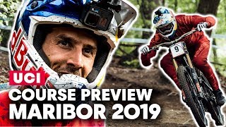 Momentum in Maribor! Gee Atherton DH Course Preview | UCI MTB World Cup 2019