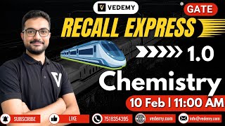 GATE Recall Express | Chemistry | GATE XL | Sounak Sinhababu | Complete Recalling | GATE 2025 |