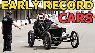 RECORD-Breaking Prewar Cars in Action // Startup, Sound, Drive // Darracq 200 HP, Fiat S76 \u0026 More