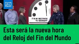 Científicos se alistan para la llegada del reloj del fin del mundo