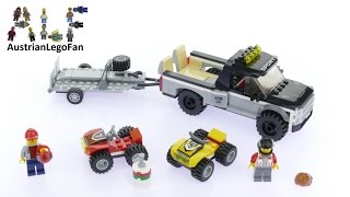 Lego City 60148 ATV Race Team - Lego Speed Build Review