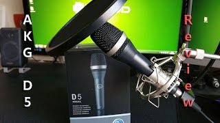 AKG D5 Unboxing and Sample