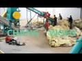 algeria ldpe film agriculture film washing line and extrusion