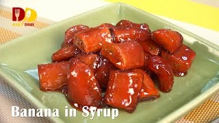 Banana in Syrup | Thai Dessert | Kluay Chuem | กล้วยน้ำว้าเชื่อม