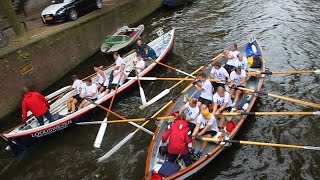 Grachtenrace 2014 - De ongelukjes - Sloeproeien