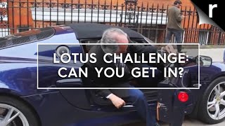 Lotus Challenge: Old man gets stuck in an Exige S