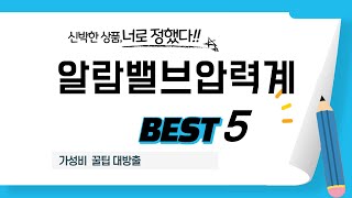 알람밸브압력계 쇼핑 가이드 추천 TOP5