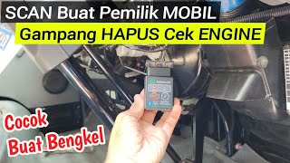 Mudah BANGET Pakai SCAN‼️Cara Hapus CHECK ENGINE