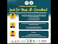 Sesi Pembentangan 2 Seminar Syeikh Yusof Al-Qaradhawi