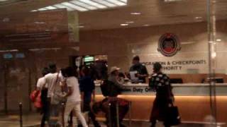 [FANCAM] Sending FTI off at SG Airport 091213