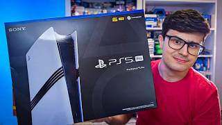 CHEGOU meu PS5 PRO e vou te MOSTRAR TUDO!