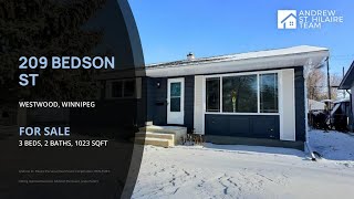 House For Sale | 209 Bedson St Westwood, Winnipeg