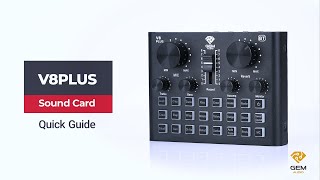 V8Plus Sound card - QG