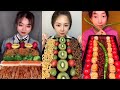 ASMR food eating show | Food challenge 004 ( ASMR Eating Show🍜,Fat Meat, Pork Fat🍜Noodles)🍜😊