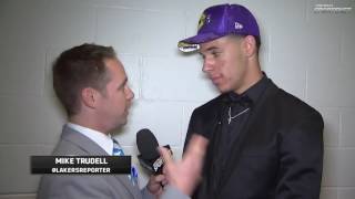 Lonzo Ball: " I'm a Laker Now" Interview | 2017 NBA Draft
