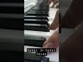 Kabhi jo badal barse piano tutorial...