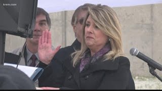 Nadine Woodward swears in as 45th Spokane Mayor