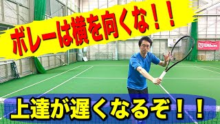 【簡単】ボレーが上達するコツは超シンプルだった！？