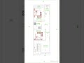 16 x 45 house plan