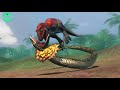 টি রেক্স vs টাইটানোবোয়া লড়াইয়ে কে জিতবে।t rex vs titanoboa real fight who will win in a fight